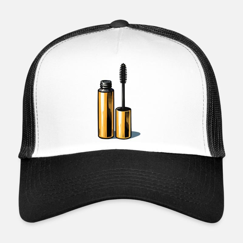 Mascara doré Casquette trucker 