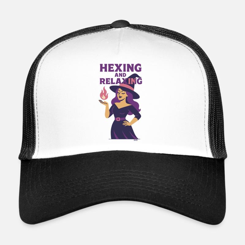Sortilège et Sorcière Relaxante Casquette trucker 