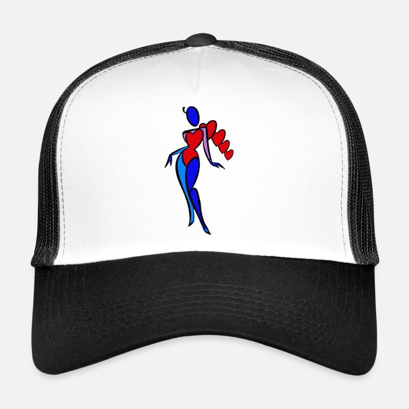 Avec amour, avec amour, avec amour Casquette trucker 