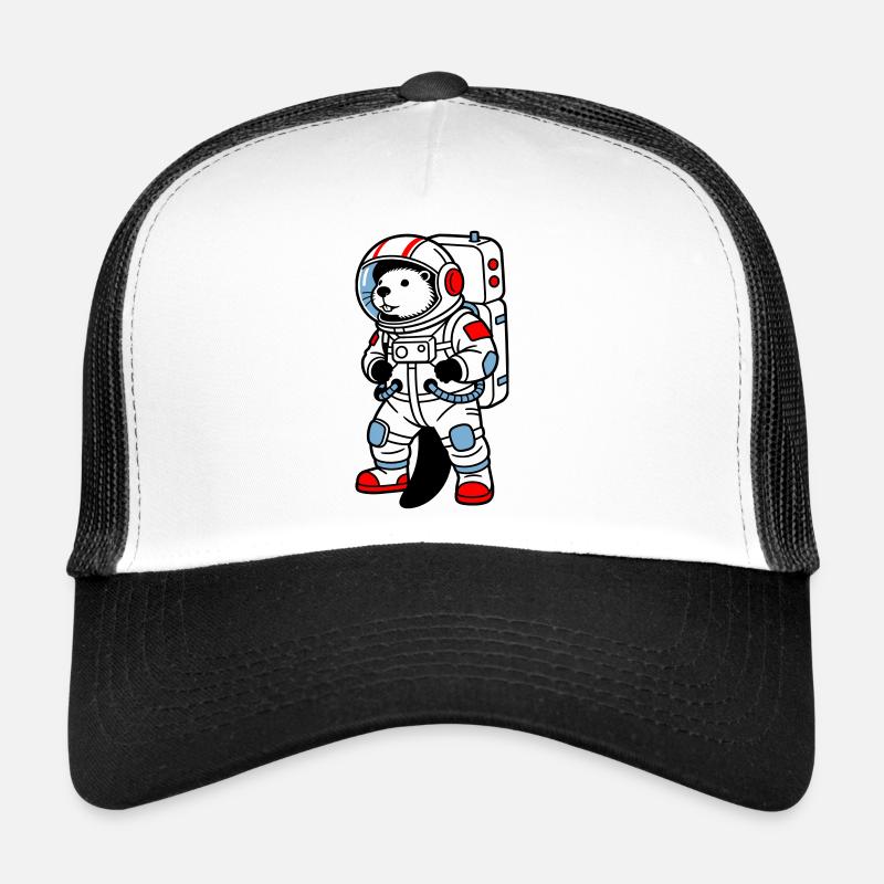 Beaver en combinaison spatiale Casquette trucker 