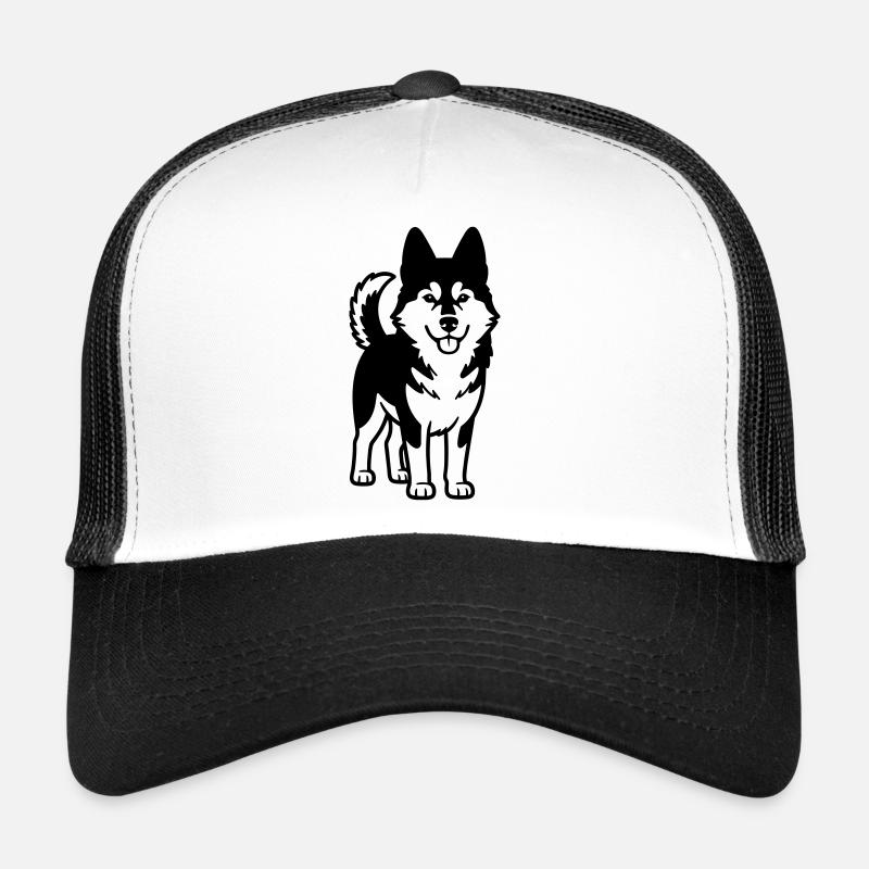 Husky-Hund Trucker Cap