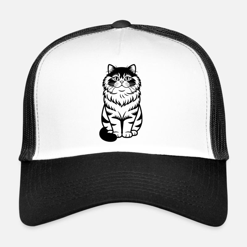Persian cat Trucker Cap