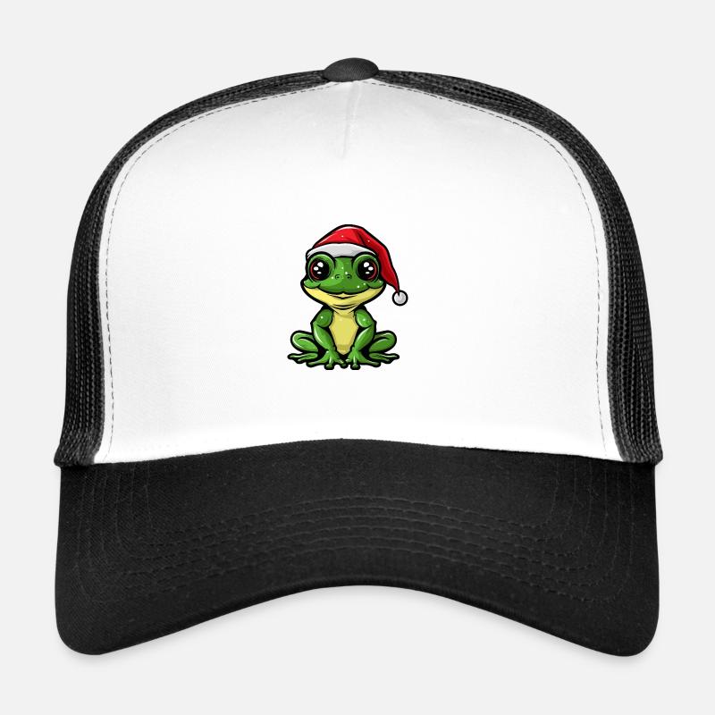 Grenouille Noël Casquette trucker 