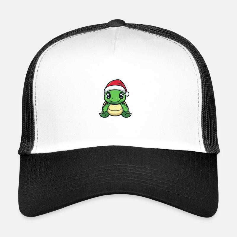 Tortue Noël Mignon Casquette trucker 
