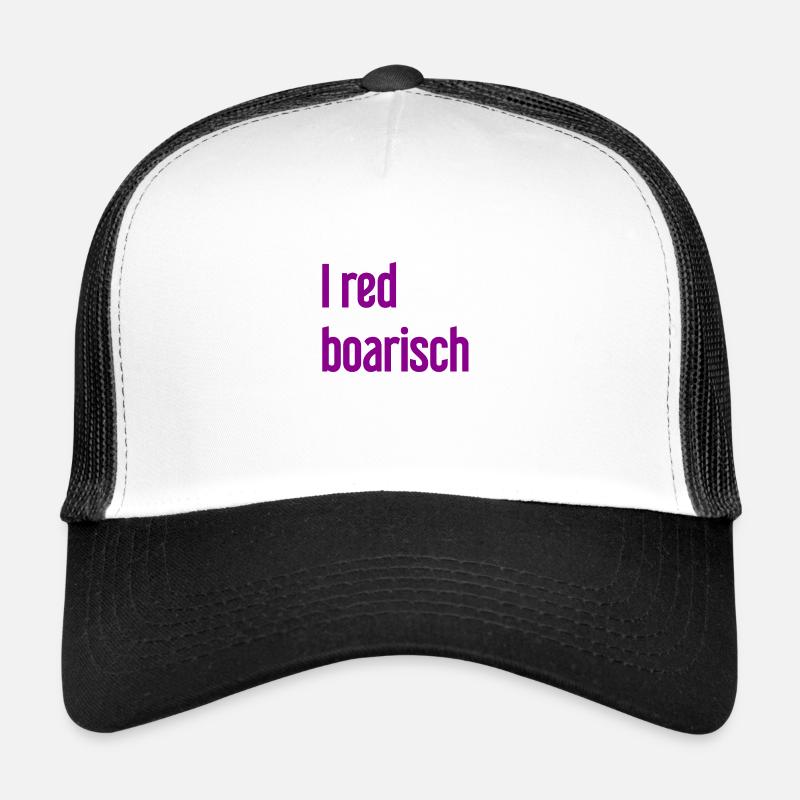 I boarisch rouge Casquette trucker 