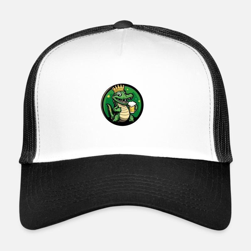 Alligator Beer Comic Trucker Cap
