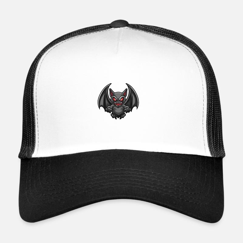 Fledermaus Halloween Blutsauger Trucker Cap