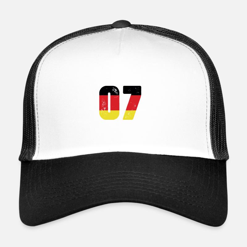7 Number Jersey Germany Trucker Cap