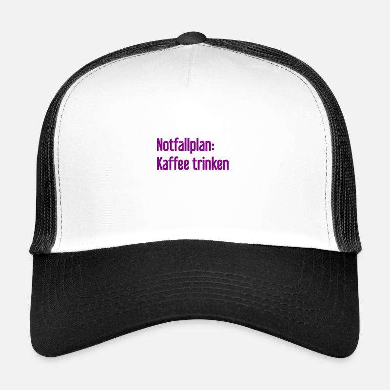 Kaffee-Notfallplan Trucker Cap