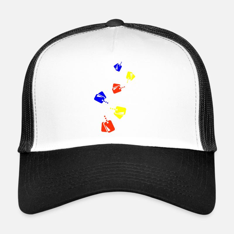 Icône d’icône de badge Casquette trucker 