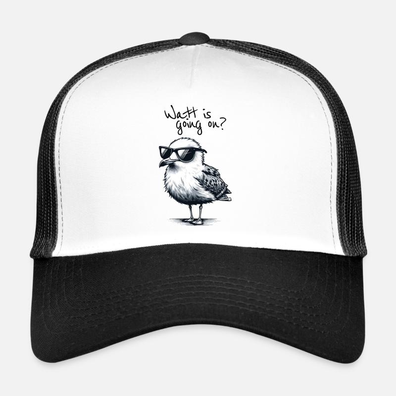 Watt is going on Coole Möwe Nordsee Spruch Trucker Cap