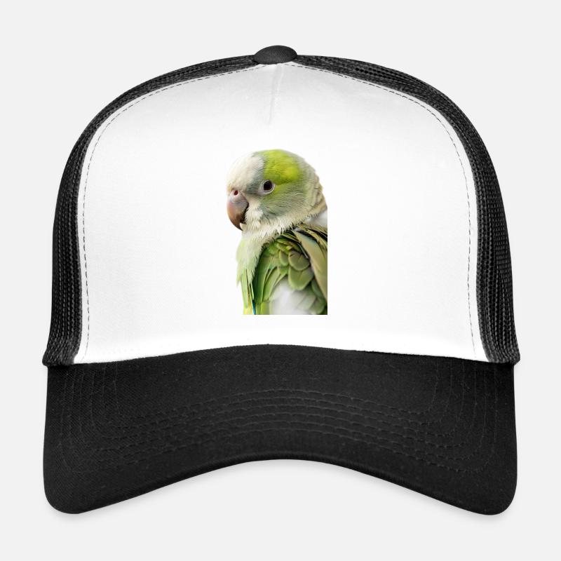 Monk parakeet Trucker Cap