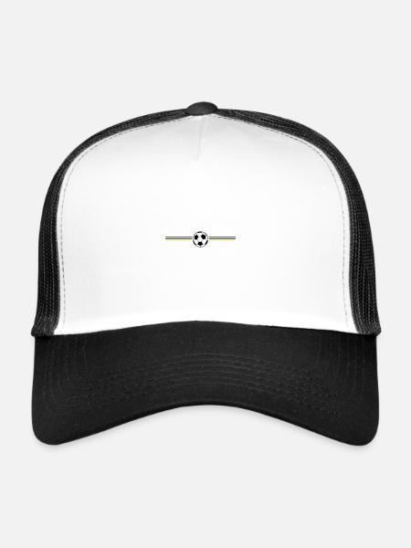 Soccer Championship Germany - Trucker Cap - white/black - Front