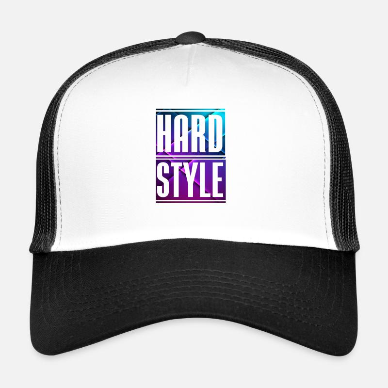 Hardstyle - Trucker Cap - Weiß/Schwarz