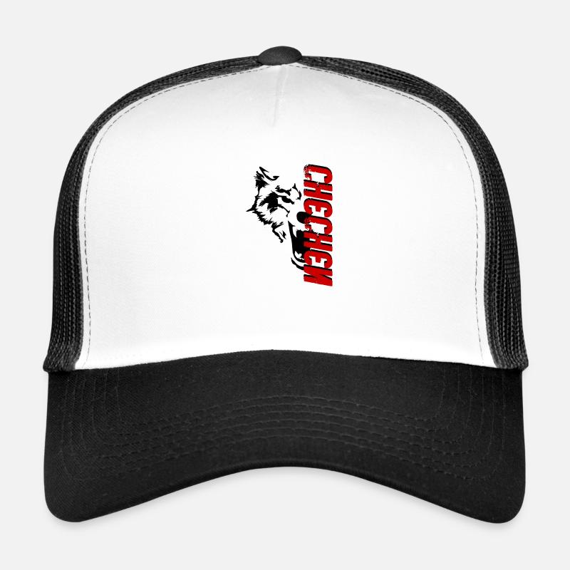 Chechnya wolf Chechen Borz Trucker Cap