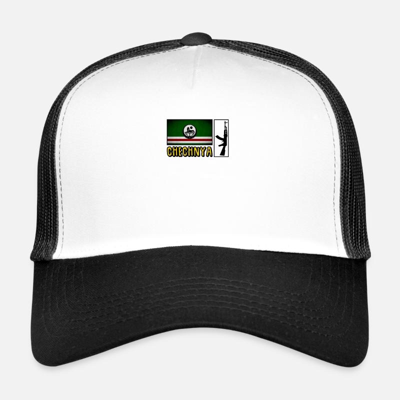 Chechnya Flagge Chechen Soldier Trucker Cap