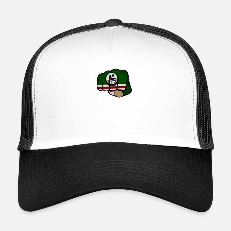 Chechnyan MMA Gear, Chechnya Flag, Chechen Pride Trucker Cap
