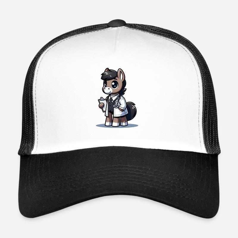 Médecin de cheval mignon Casquette trucker 