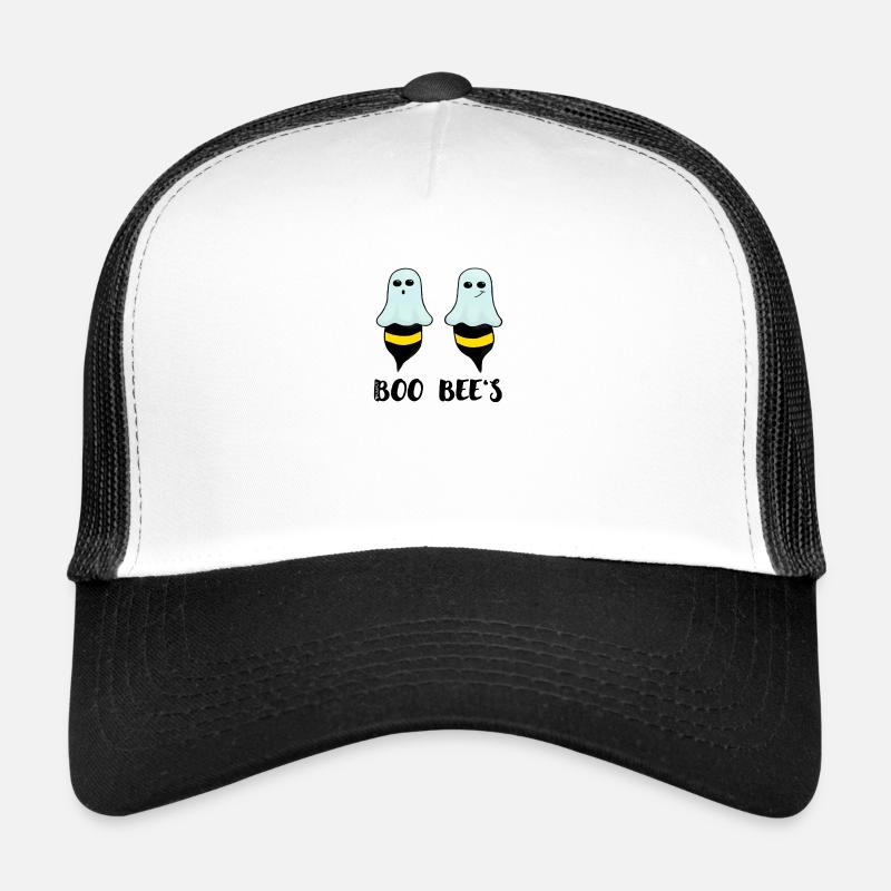 BOO BEES - Trucker Cap - Weiß/Schwarz