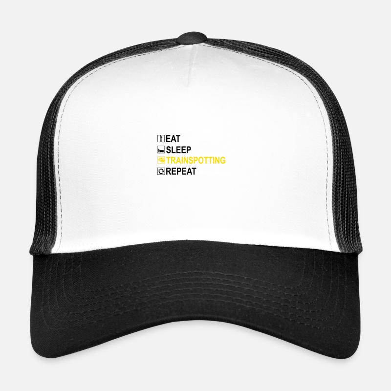 Trainspotter Train Trains Train Trainspotting Gift Trucker Cap