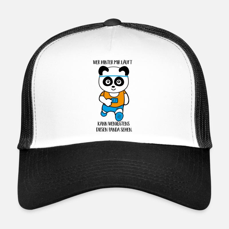 laufen - Trucker Cap - Weiß/Schwarz