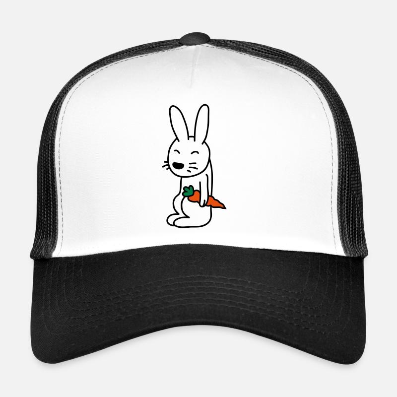 bunny_with_carrot Trucker Cap