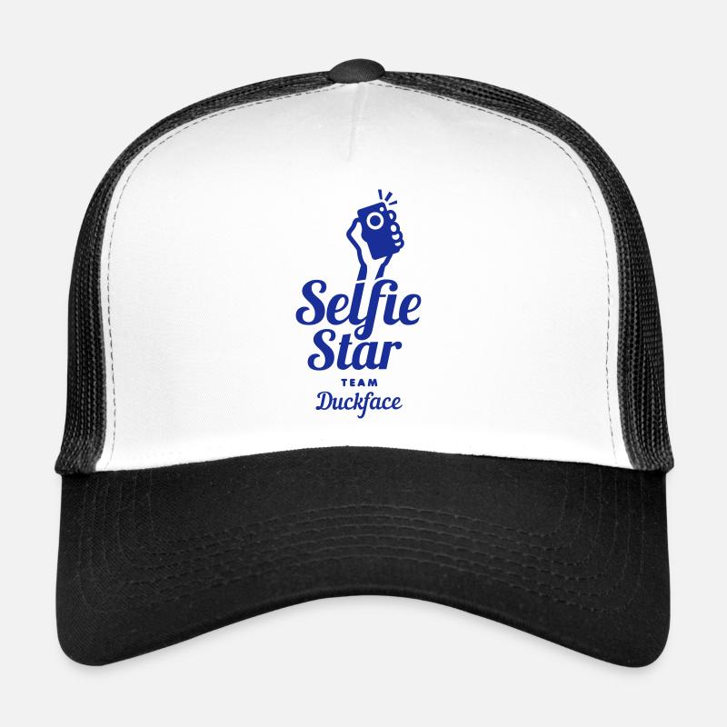 selfi star | duckface social net Trucker Cap