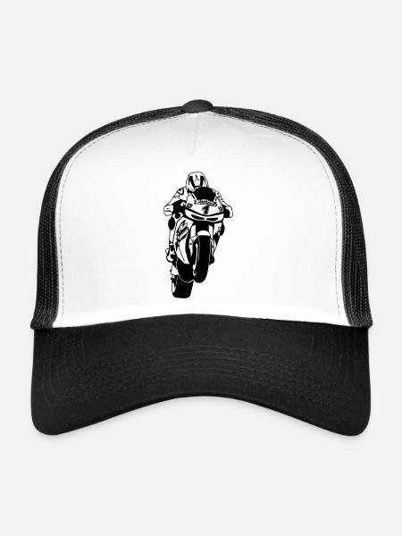 MotoGP - Trucker Cap - white/black - Front
