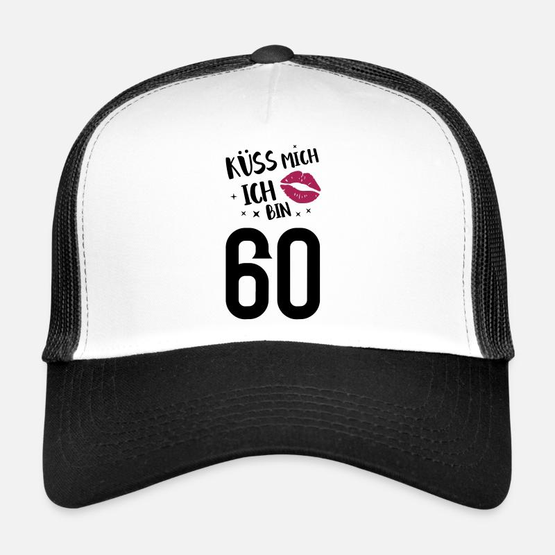 Küss mich ich bin 60 Trucker Cap