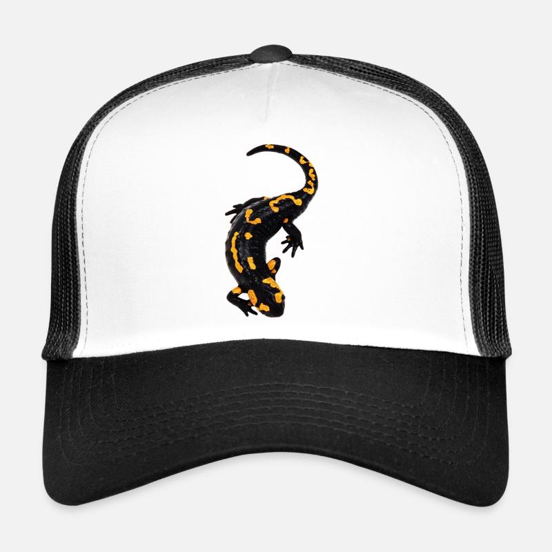 SALAMANDRA YELLOW - Trucker Cap - white/black
