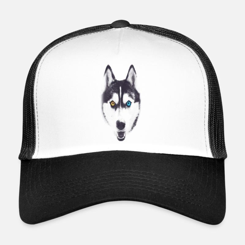 HUSKY - Trucker Cap - Weiß/Schwarz