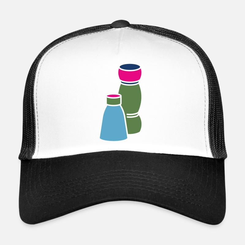 Salz und Pfeffer - Trucker Cap - Weiß/Schwarz
