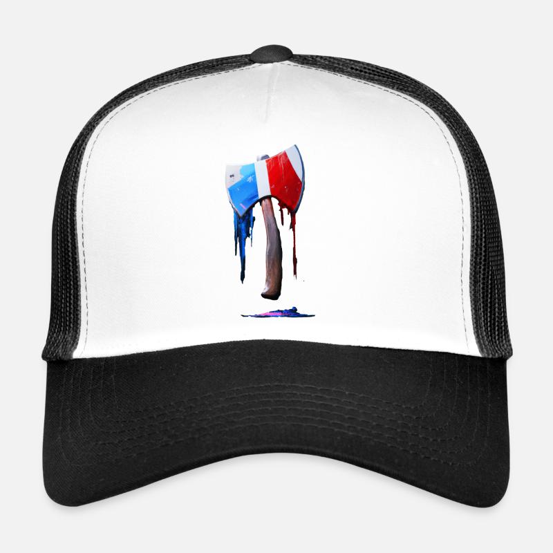 Axt - Trucker Cap - Weiß/Schwarz