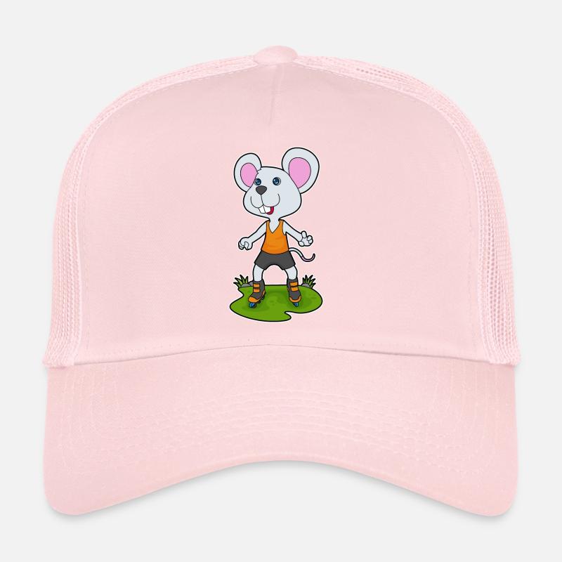 Maus Inlineskating Rollschuhe Trucker Cap
