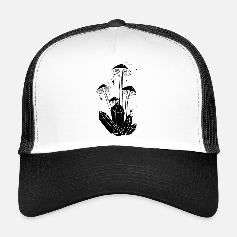champignon cristal Casquette trucker 