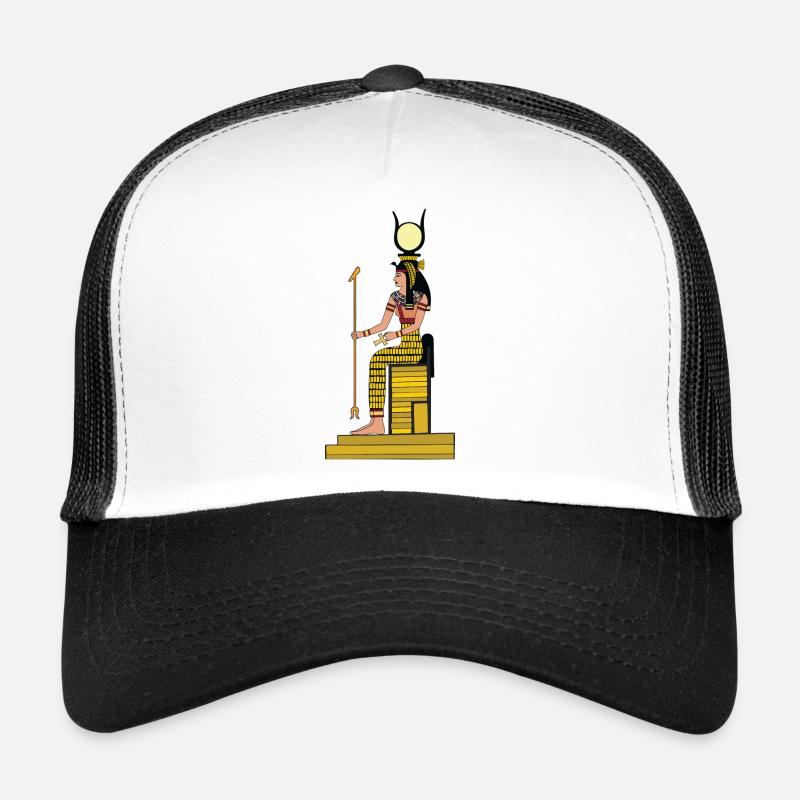 Pharaon - Casquette trucker  - blanc/noir