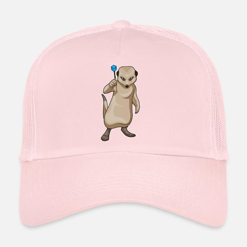 Erdmännchen Dart Dartpfeil Trucker Cap