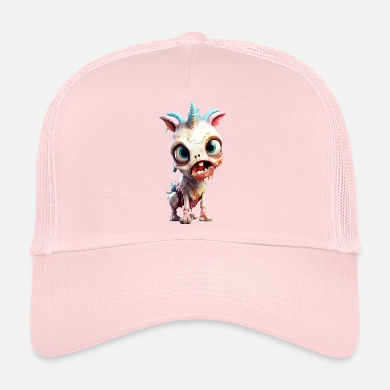 Licorne zombie Casquette trucker 