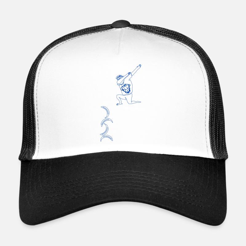 Chimpanzés et bananes Casquette trucker 