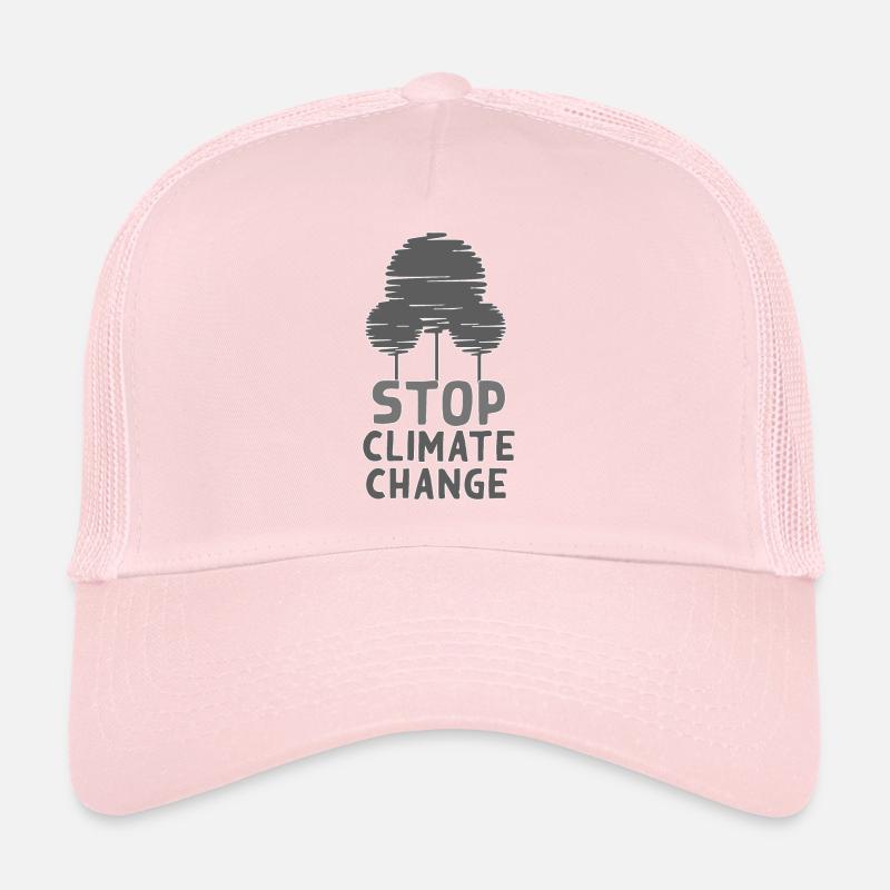 Stop Climate Change Trucker Cap