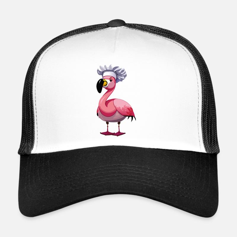 Flamingo Cook Trucker Cap