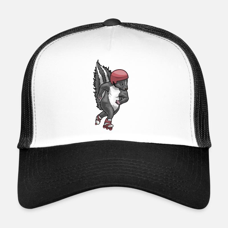 Skunk Inline Skating Roller Skates Trucker Cap