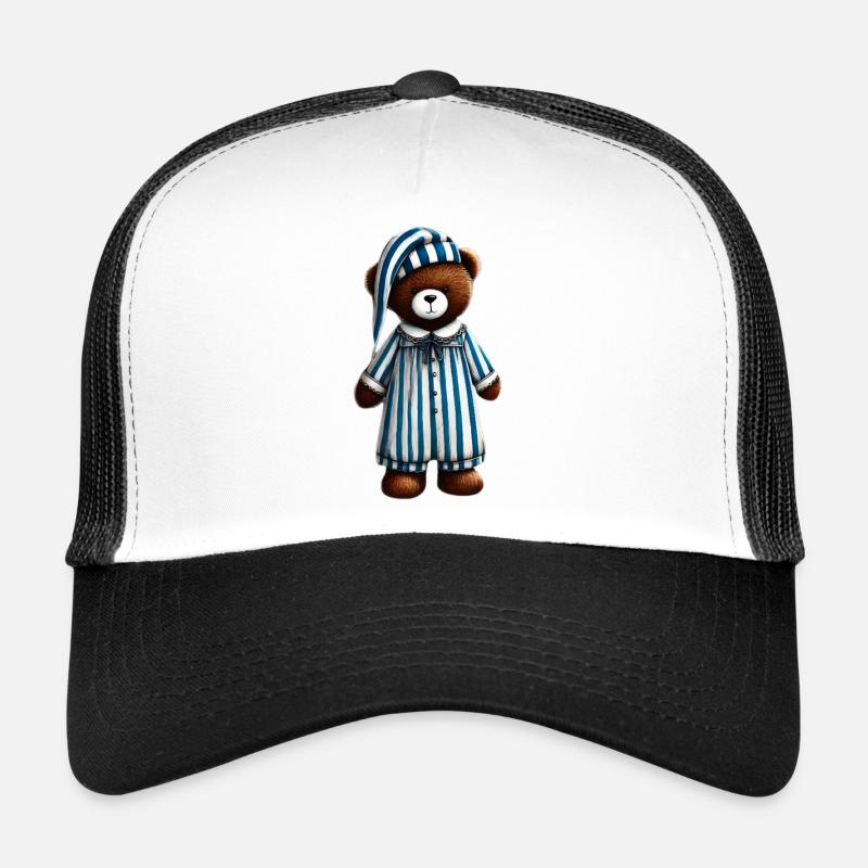 Lutkabär - Trucker Cap - Weiß/Schwarz