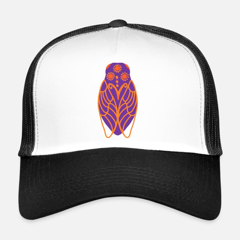 Sunny cicada Trucker Cap