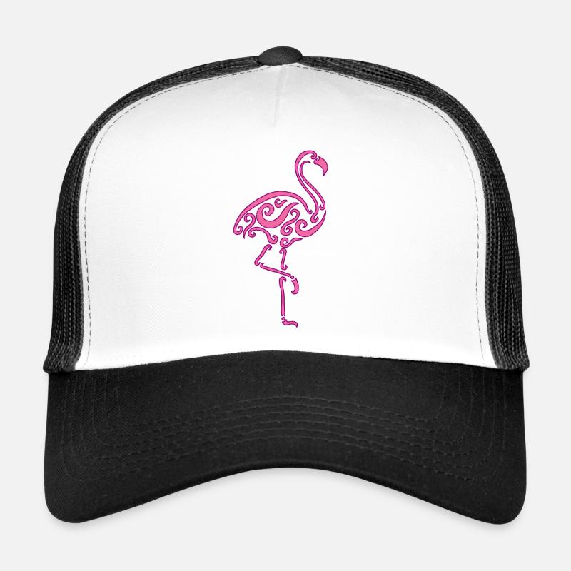Un oiseau rose Casquette trucker 
