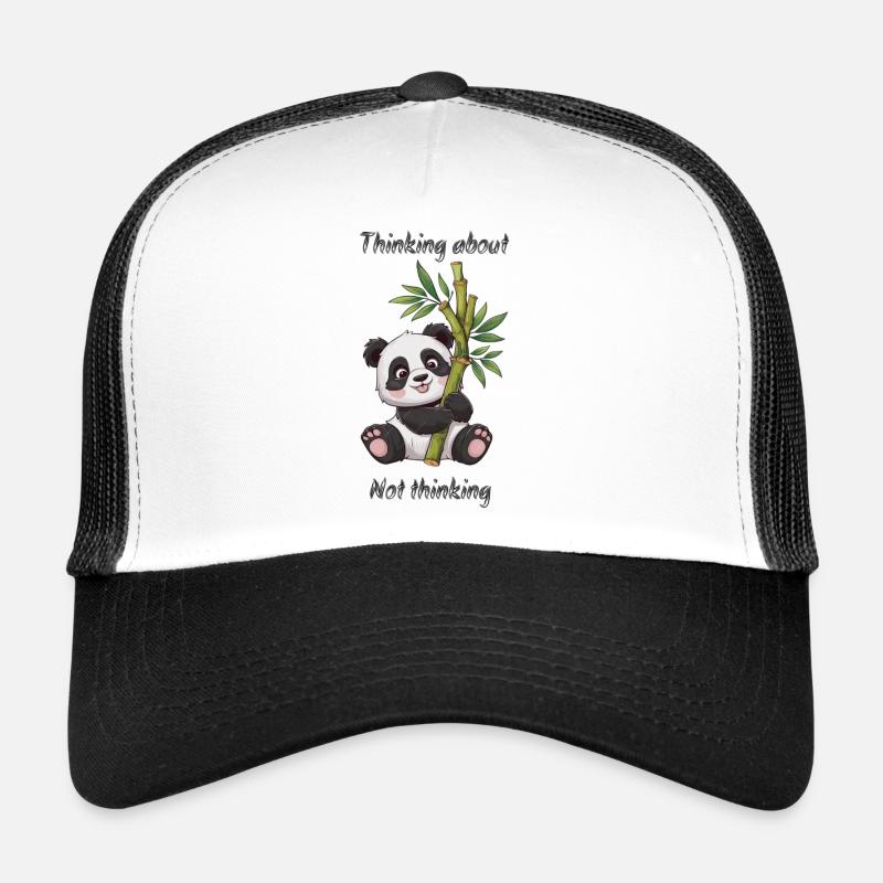 Nachdenken über das Nicht-Denken Trucker Cap