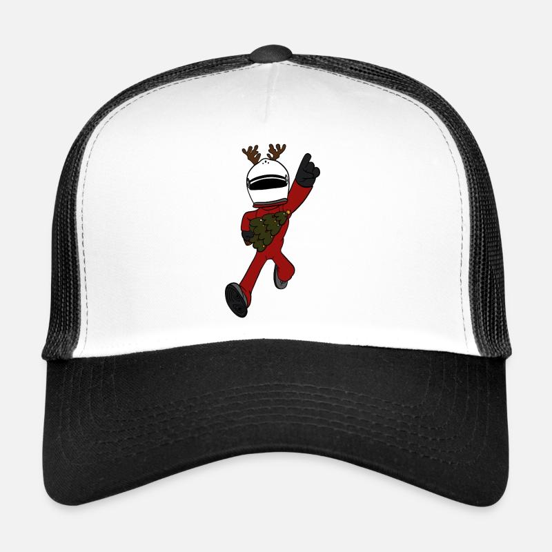 Rennfahrer Weihnachten  Trucker Cap
