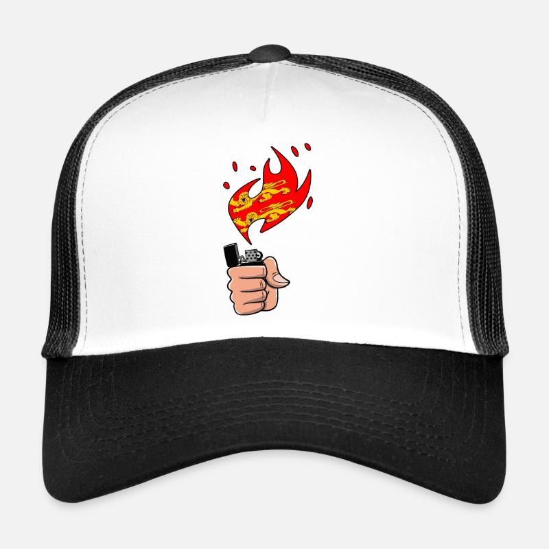 Normandy Flame Lighter Pride Normandy Region Trucker Cap