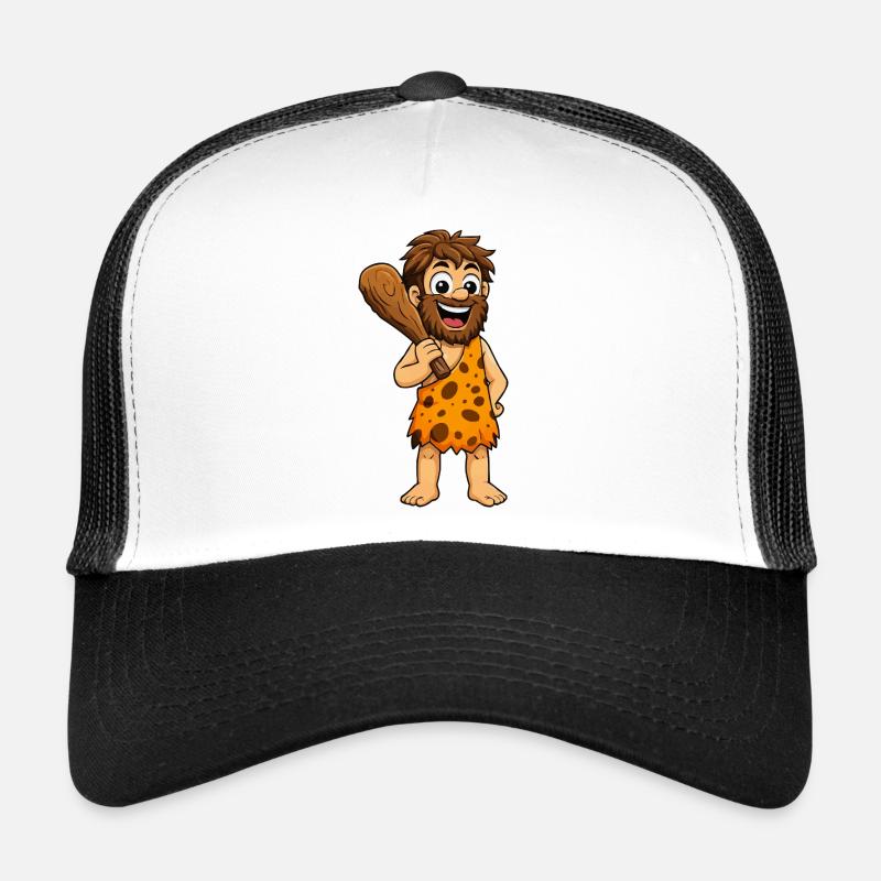 Höhlenmensch mit Keule Trucker Cap