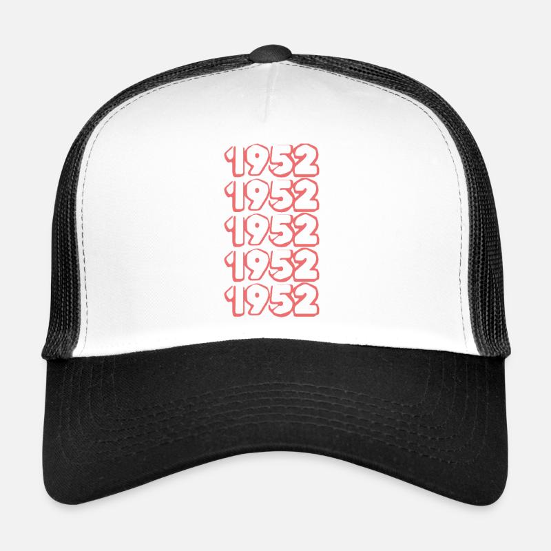 Année de naissance 1952 Casquette trucker 